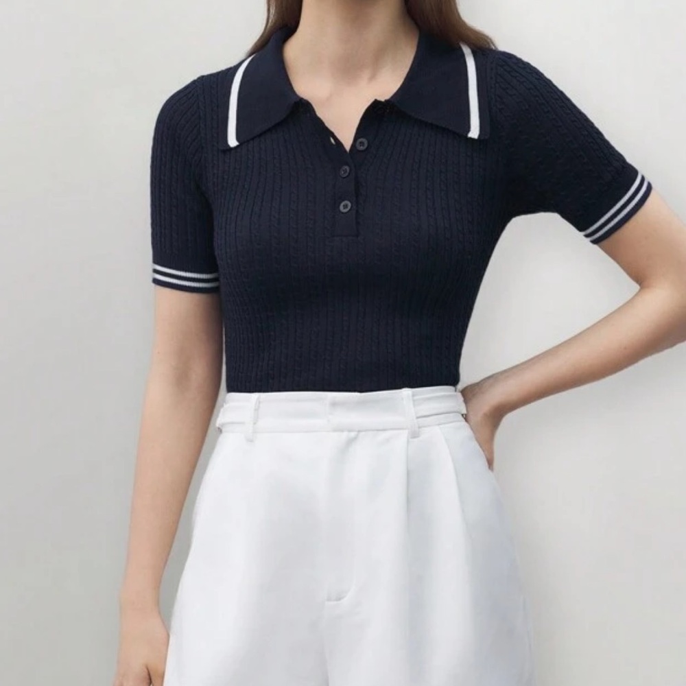 2/$10 Blue Polo Short Sleeve Shirt